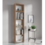 KIT LIBRERIA 4 RIPIANI 45X25XH183 CM ROVERE BAR.