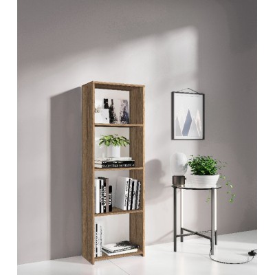 KIT LIBRERIA 3 RIPIANI 45X25XH138 CM ROVERE BARLY