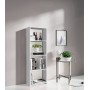 KIT LIBRERIA 3 RIPIANI 45X25XH138 CM BIANCO