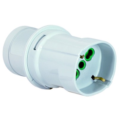 FME 73.100 ADATTATORE CE 2P+T BIP SCHUKO 220V IP44