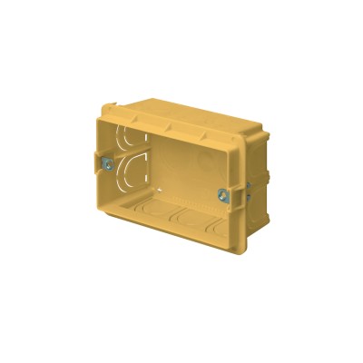 SCATOLA RETTANGOLARE INCASSO 4 P 118X70X48 MM