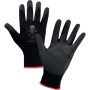 GUANTI HOB POLIESTERE/POLIURETANO NERO TG. 10