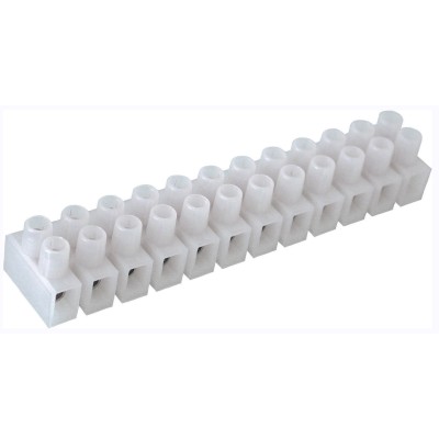 MORSETTIERA A 12 POLI SEZIONE MAX 4,0 MM
