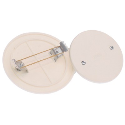 COPERCHIO A VITE P/CASSETTA INCASSO D 60 MM