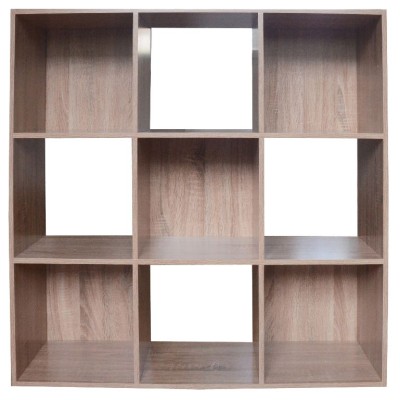 LIBRERIA CUBO  9 91XH91 CM ROVERE