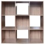 LIBRERIA CUBO  9 91XH91 CM ROVERE