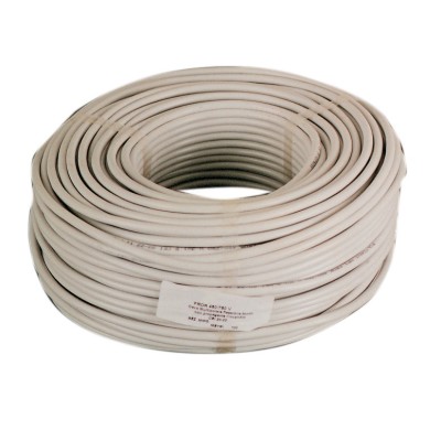 CAVO ELETTRICO H05VV-F SEZ 3X1,50 MM BIANCO