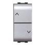 LIFE 4022 TEC DOPPIO PULSANTE P/TAPPAR ARGENTO