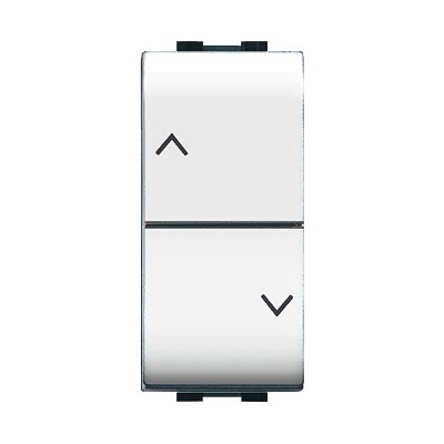 LIFE 4022 WH DOPPIO PULSANTE P/TAPPAR BIANCO