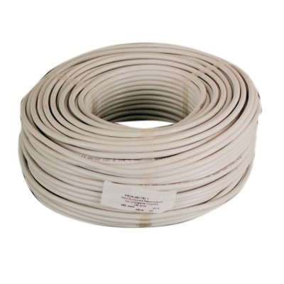 CAVO ELETTRICO H05VV-F SEZ 3X0,75 MM BIANCO
