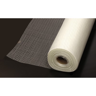 RETE PORTAINTONACO FIBRA VETRO 75 G/M2 H 100 CM