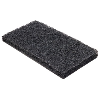 FELTRO ABRASIVO P/PULIZIA 250X120XH20 MM NERO