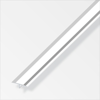 GIUNTO A T P/PAVIMENTI ALLUM 250 CM CROMO