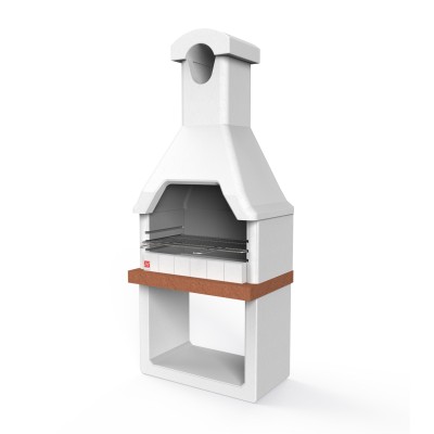 BARBECUE IN MURATURA  88X58X197 CM MONZA