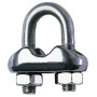 MORSETTO ACCIAIO INOX P/FUNE D 6 MM