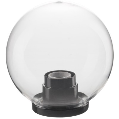 GLOBO TRASPARENTE D 20 CM C/BASE E27
