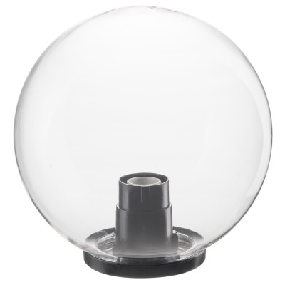GLOBO TRASPARENTE D 30 CM C/BASE E27