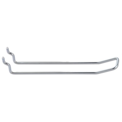 BL GANCIO P/PANNELLI FORATI FIG 8 DA 15 CM   5 PZ