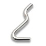 SC GANCIO P/PANNELLI FORATI FIG 1 DA 10 PZ