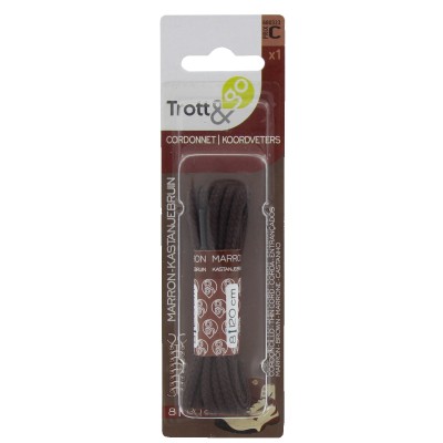LACCI P/SCARPE CORDA 120 CM 1 PAIO MARRONE