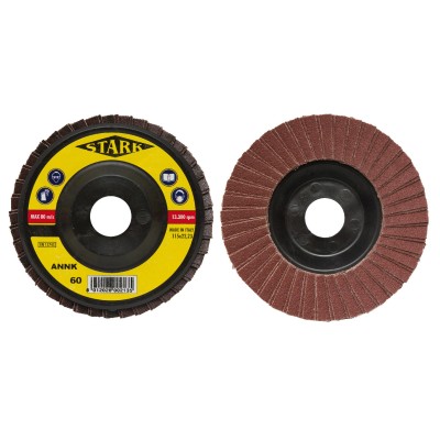 STARK DISCO ABRASIVO LAMELLARE D 115 MM GR  40