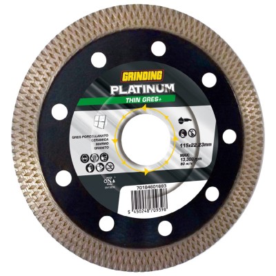 GRINDING PLATINUM DISCO DIAMAN. THIN GRES 115X1,4