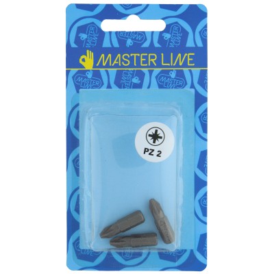 BL INSERTO POZIDRIV PZ2 DA 25 MM   3 PZ