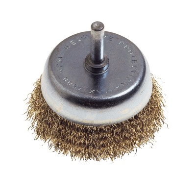 POGGI 495.00 SPAZZOLA A TAZZA OTTONE G6 D 50 MM