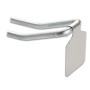 PORTAPREZZO METALLICO P/PANNELLI FORATI FIG 10