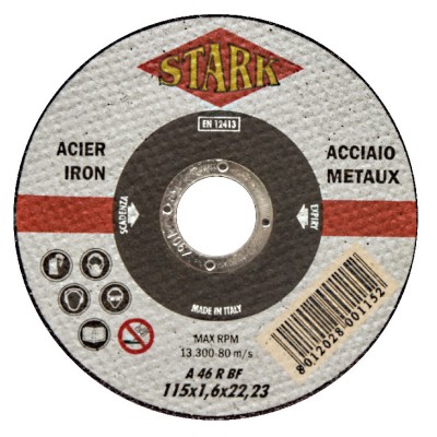 STARK DISCO P/FERRO D 115X1,6 MM