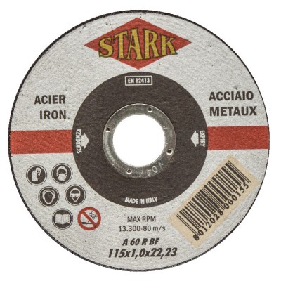 STARK DISCO P/FERRO D 115X1,0 MM