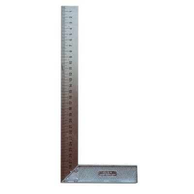 SQUADRA P/FALEGNAME ASTA ACCIAIO 300 MM