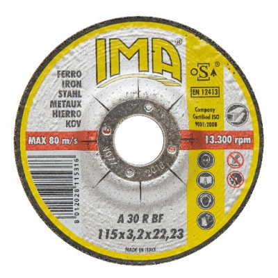IMA DISCO P/FERRO D 115X3,2 MM