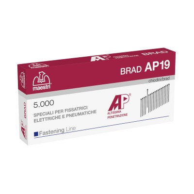 MAESTRI CHIODINI AP19 P/FISSATRICE LKT 120 5000 PZ