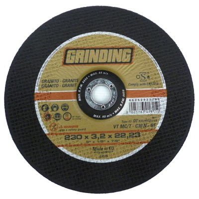 GRINDING DISCO GRANITO DEPRES 230X3,2 VTMC/T