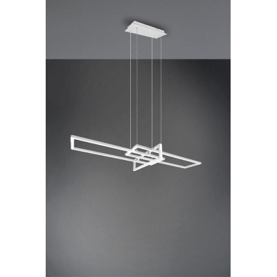 LAMPADA SOSP LED SALINAS TRIPLO RETT 34W 4000K