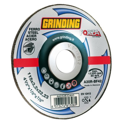 GRINDING FORZA DISCO FERRO PIANO 115X3,2