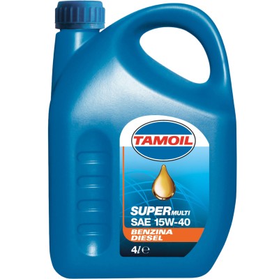 OLIO LUBRIFICANTE TAMOIL SUPER SAE 15/40    4 L