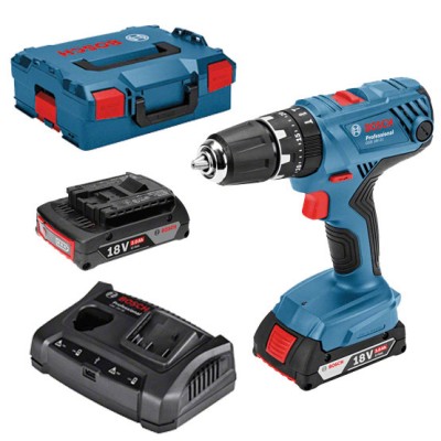 BOSCH-B 18VP TRAPANO GSB18V-21  2 BATTERIE 2AH