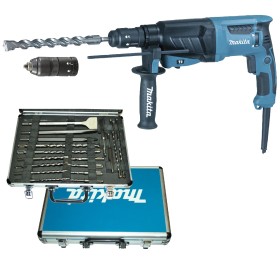 MAKITA TASSELLATORE HR2630TX12 800W SDS-PLUS 2,4J MAKITA TASSELLATORE HR2630TX12 800W SDS-PLUS 2,4J