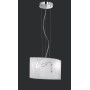 LAMPADA SOSP SPIRELLI DECORO CERCHI E27 40 CM