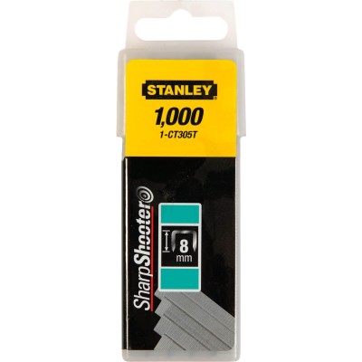 STANLEY 1-CT305T GRAFFETTE 8 MM PZ.1000