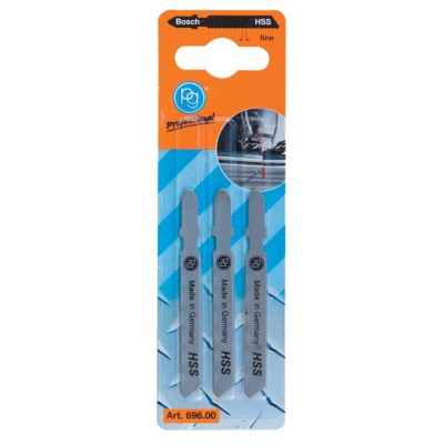 POGGI 696.00 3 LAME P/SEGHETTO BOSCH DENTI FINI