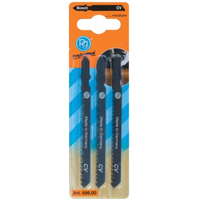 POGGI 699.00 3 LAME P/SEGHETTO BOSCH DENTI FINI