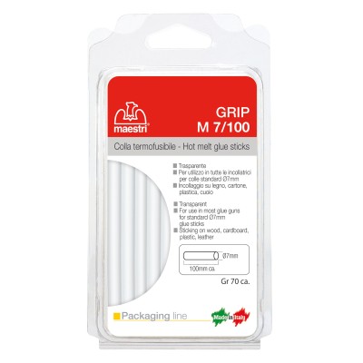 MAESTRI STICK COLLA P/PISTOLA D 7X100 MM 18 PZ
