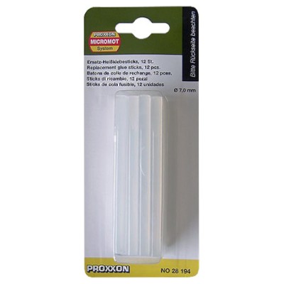 STICKS COLLA 7 MM 12 PZ PROXXON 28194