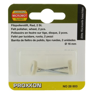 FELTRI A DISCO 2 PZ PROXXON 28803