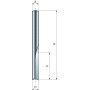 FRESA WIDIA TAGLIENTI DIRITTI 04-09906 D  3X 9,5/44,5 MM