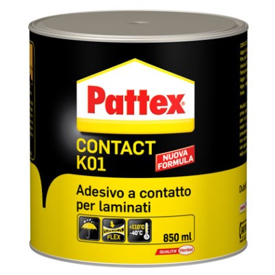 PATTEX ADESIVO CONTACT K01 P/LAMINATI 850 ML