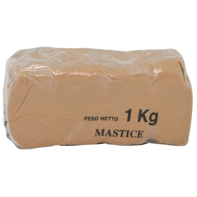 MASTICE P/VETRI BIANCO DA 1 KG